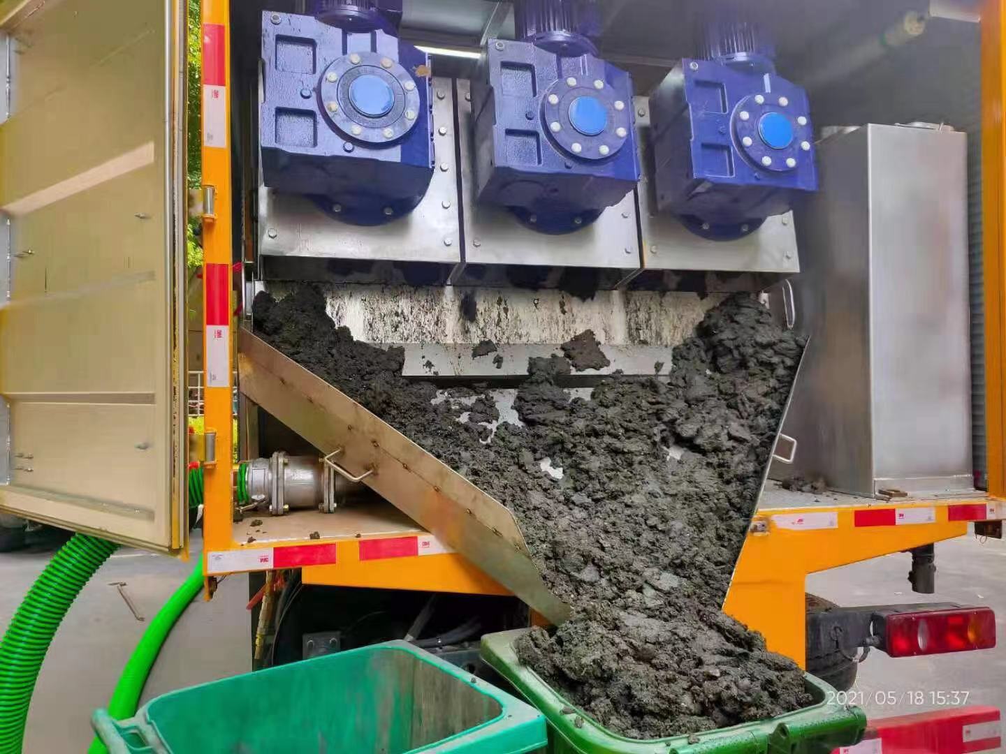 南区化粪池清掏城市维护站-泥浆净化干湿分离处理